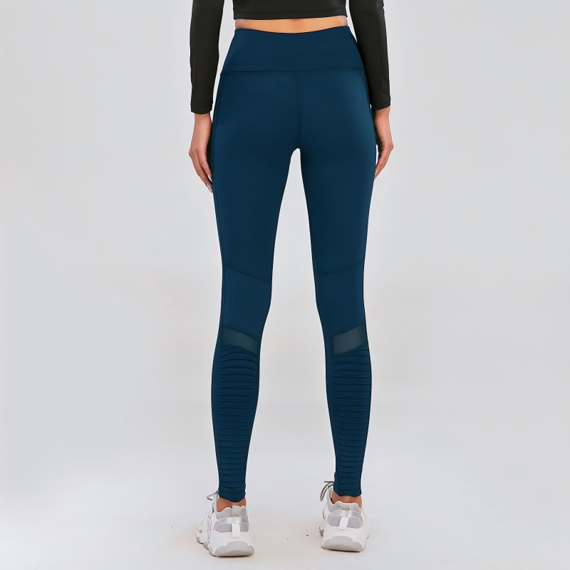 2PCS Navy Blue Compression Leggings