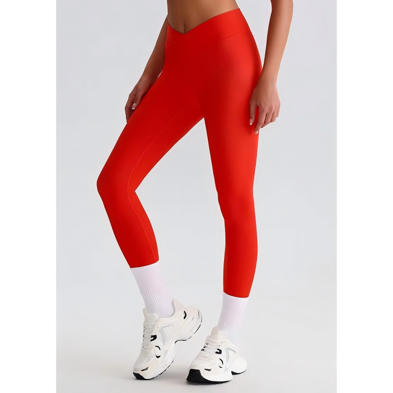 8PCS Quick Dry Ribbed Yoga Pants